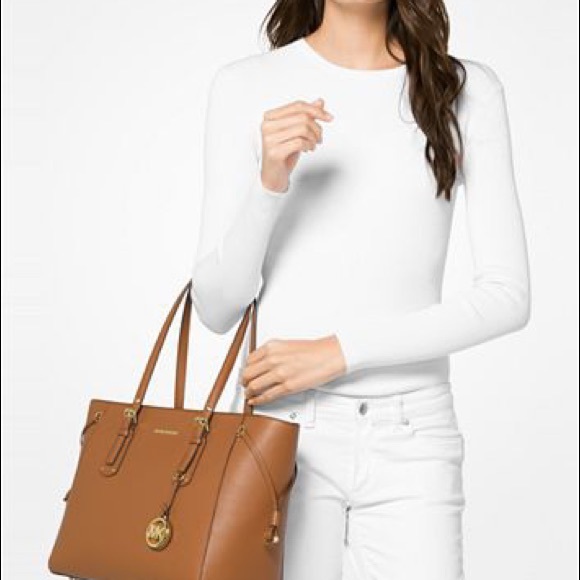Michael Kors Women's Voyager Tote - Picture 2 of 5